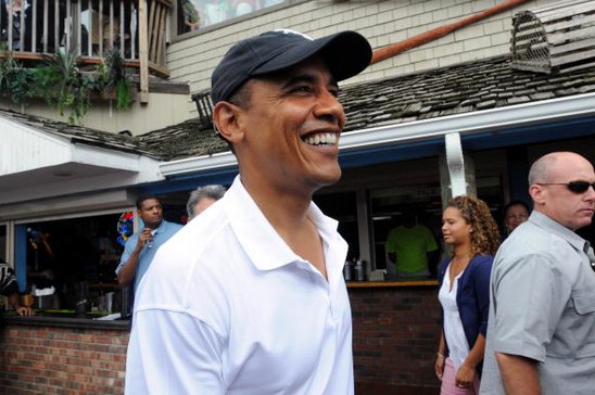 President Obama at Martha's Vineyard